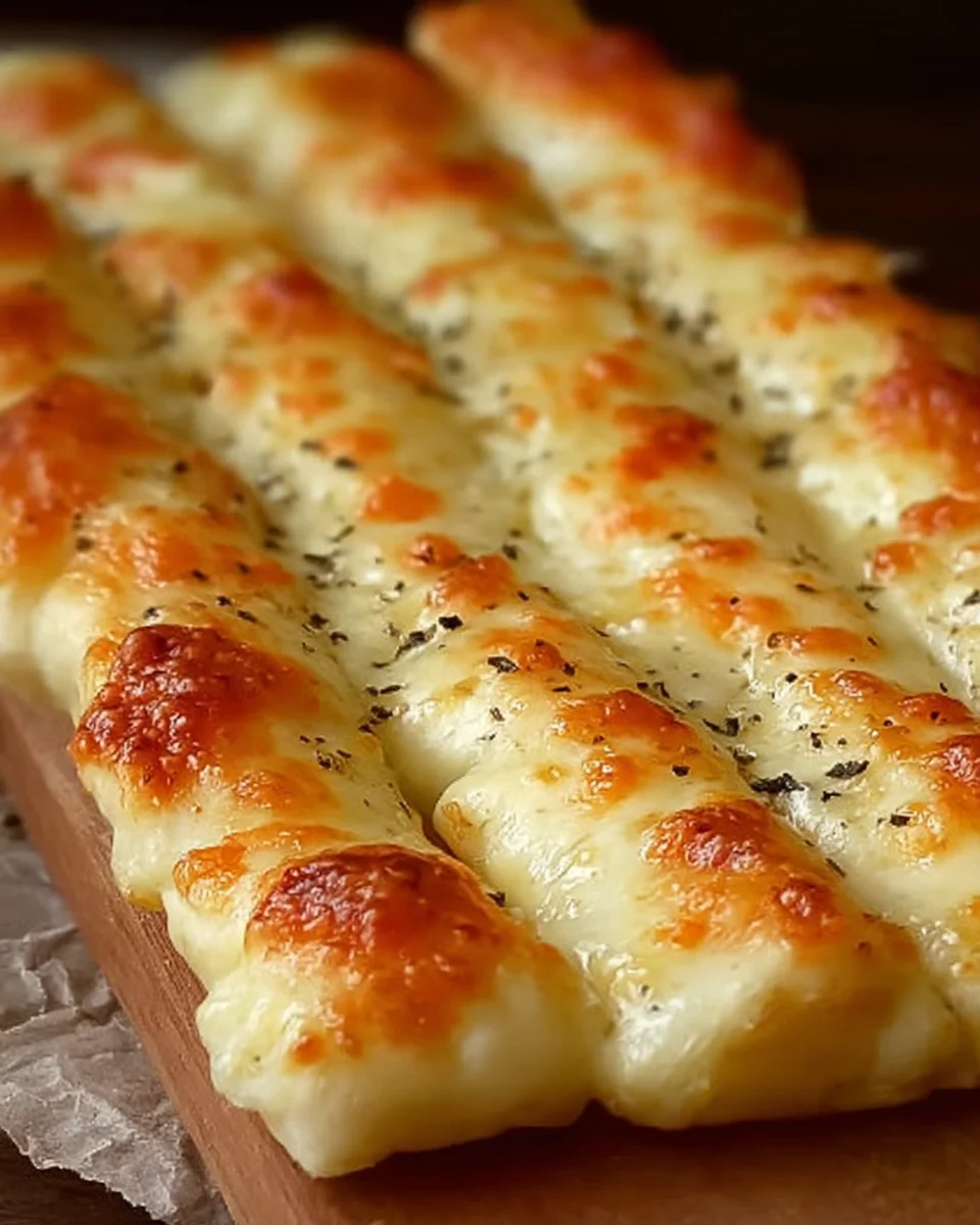 Bâtonnets de pain au fromage : une recette irrésistible !