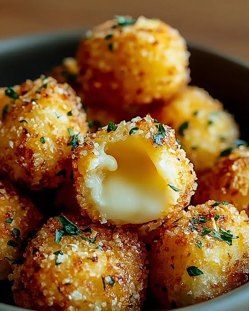 Bouchées de Mozzarella au Parmesan : régalez-vous !