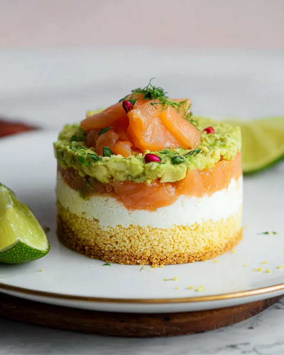 Cheesecake de Saumon Fumé et Avocat : Délicieux et Simple!