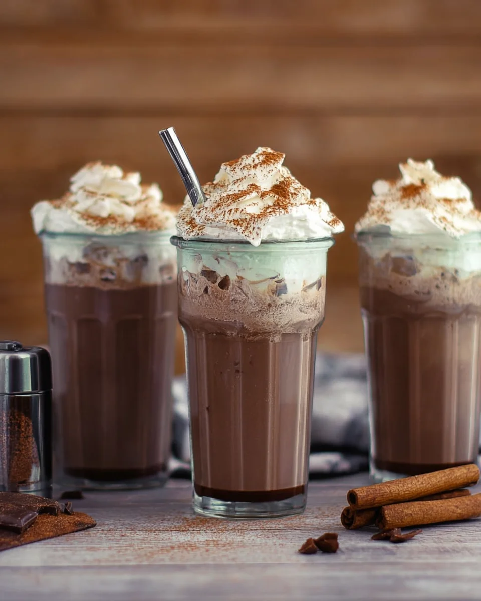 Chocolat frappé au cacao et cannelle : un délice à découvrir !