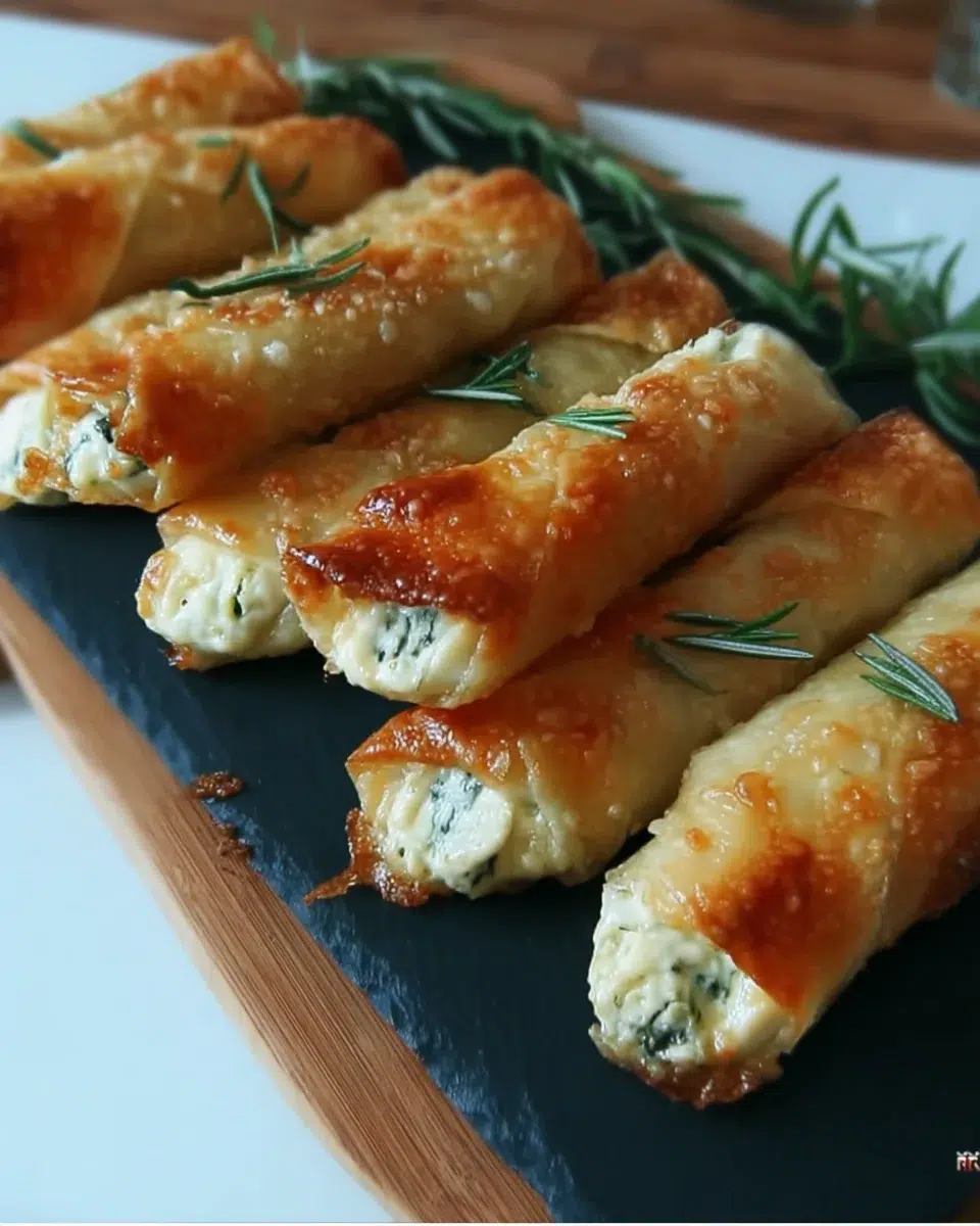 Cigares de Courgettes Croustillants au Fromage : Découvrez cette recette irrésistible !
