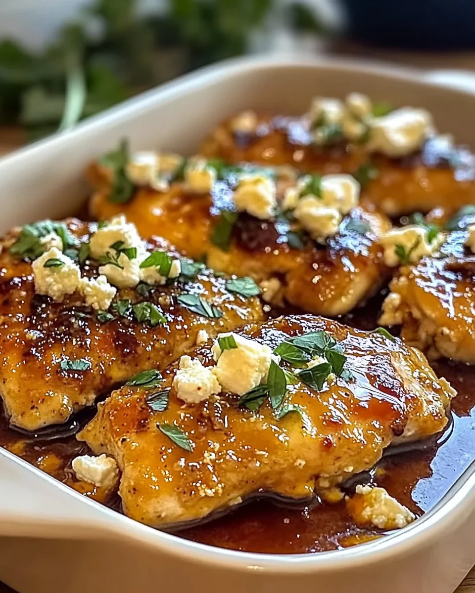 Miel Piquant et Feta au Poulet : un délice à découvrir !