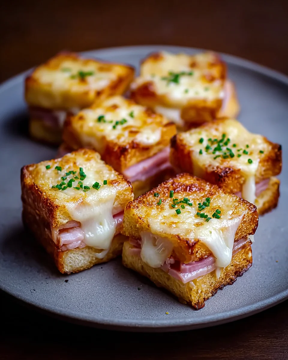 Mini Croque Monsieur : Découvrez cette recette délicieuse !