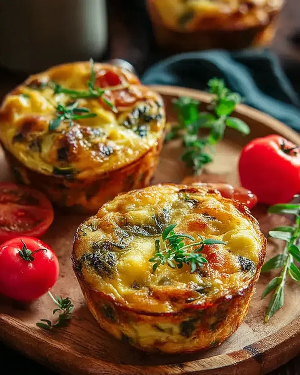 Muffins de Légumes et Oeufs : Savourez cette recette rapide !