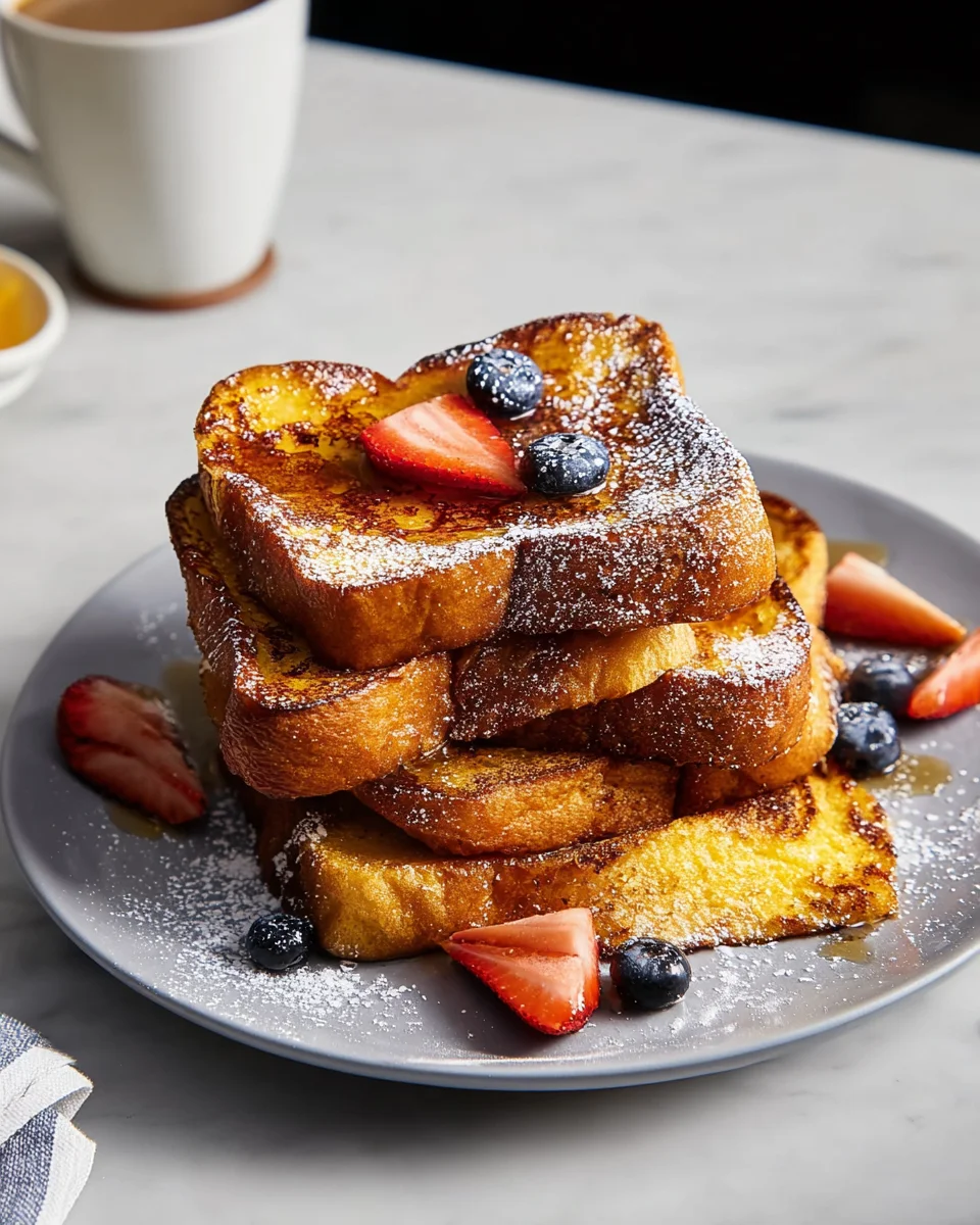 Pain Perdu à la Française : découvrez la recette parfaite !