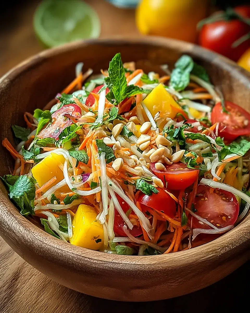 Salade Thaïlandaise : découvrez cette recette savoureuse !