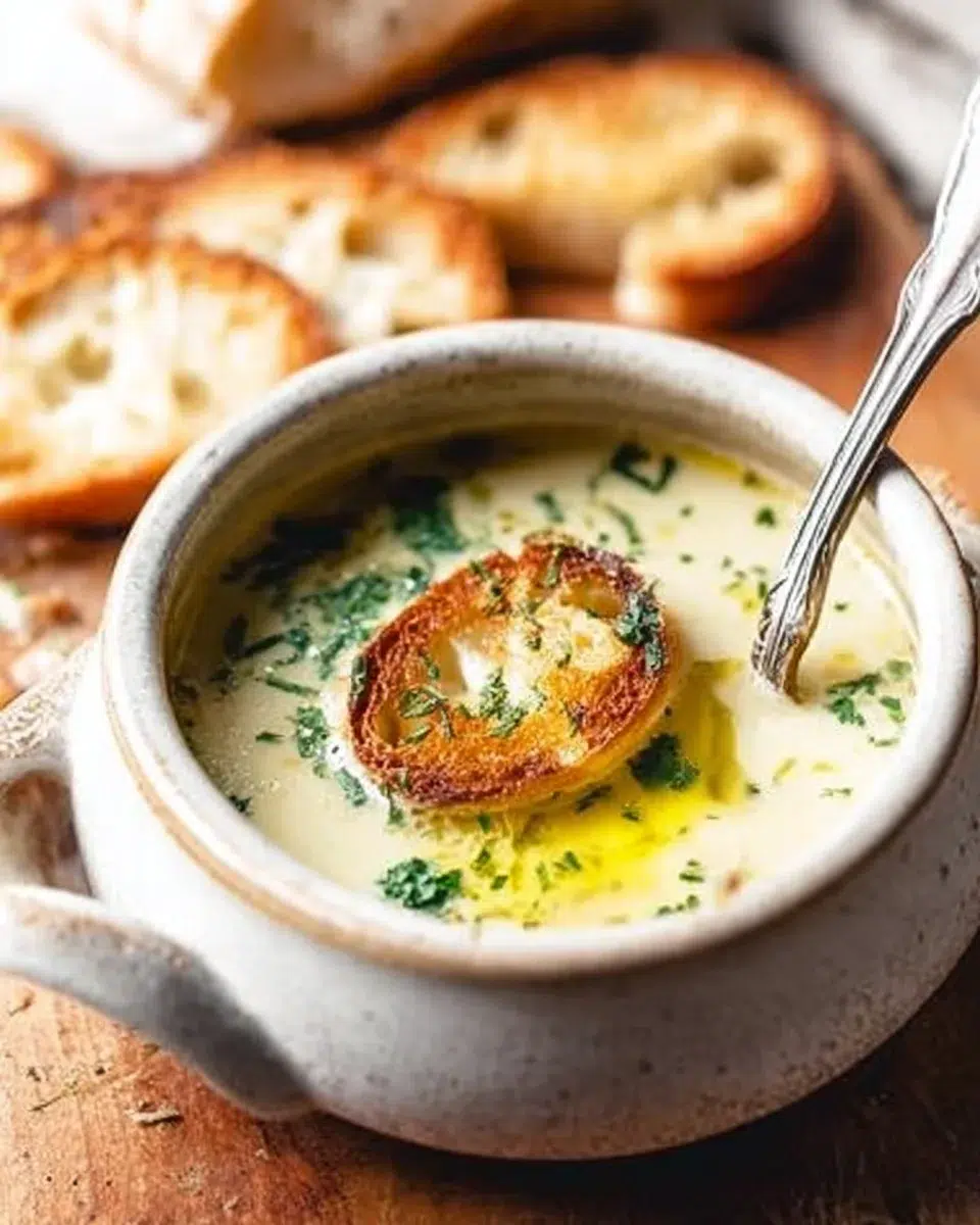 Soupe à l’Ail de Campagne : Un régal réconfortant à découvrir !