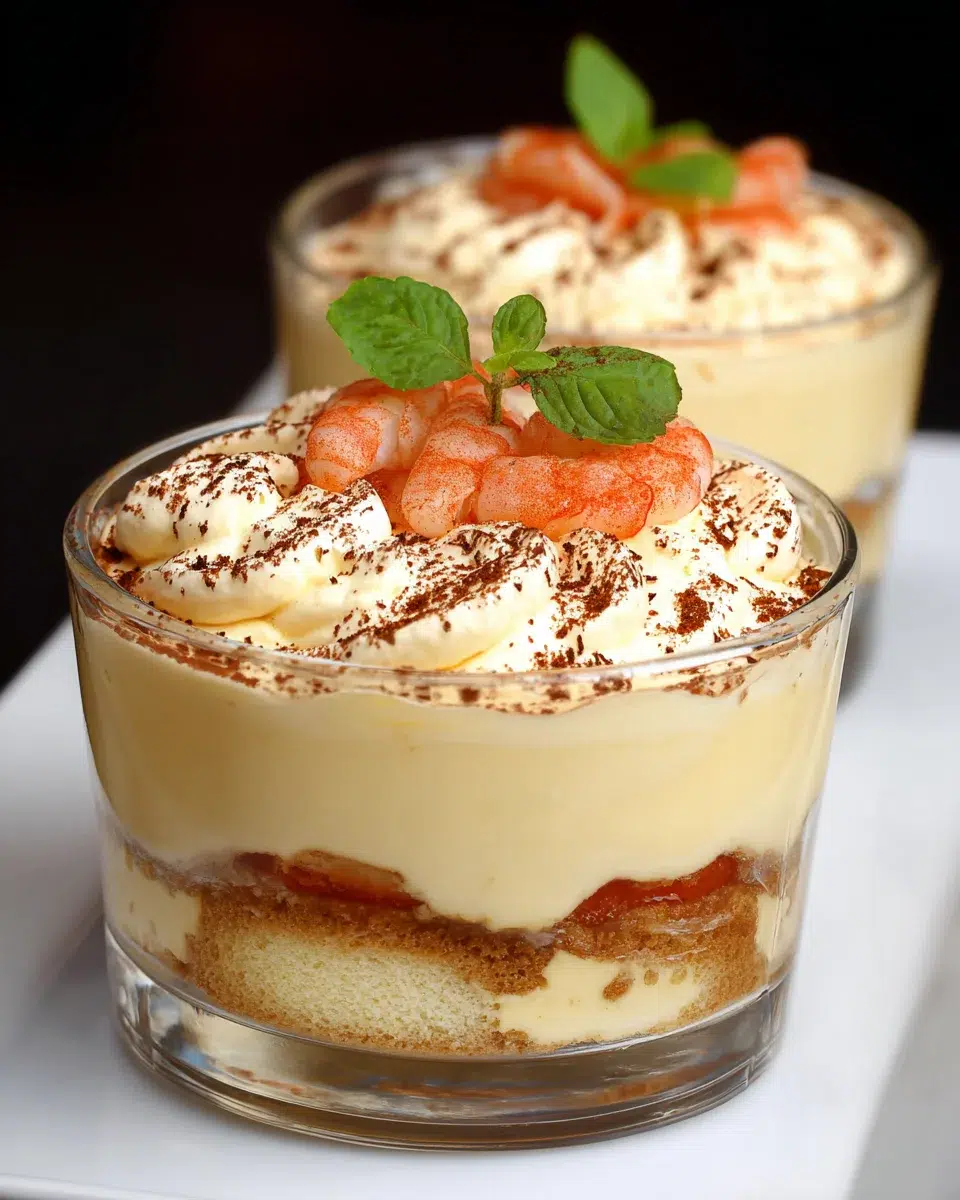 Tiramisu aux Crevettes Roses : Une recette surprenante !