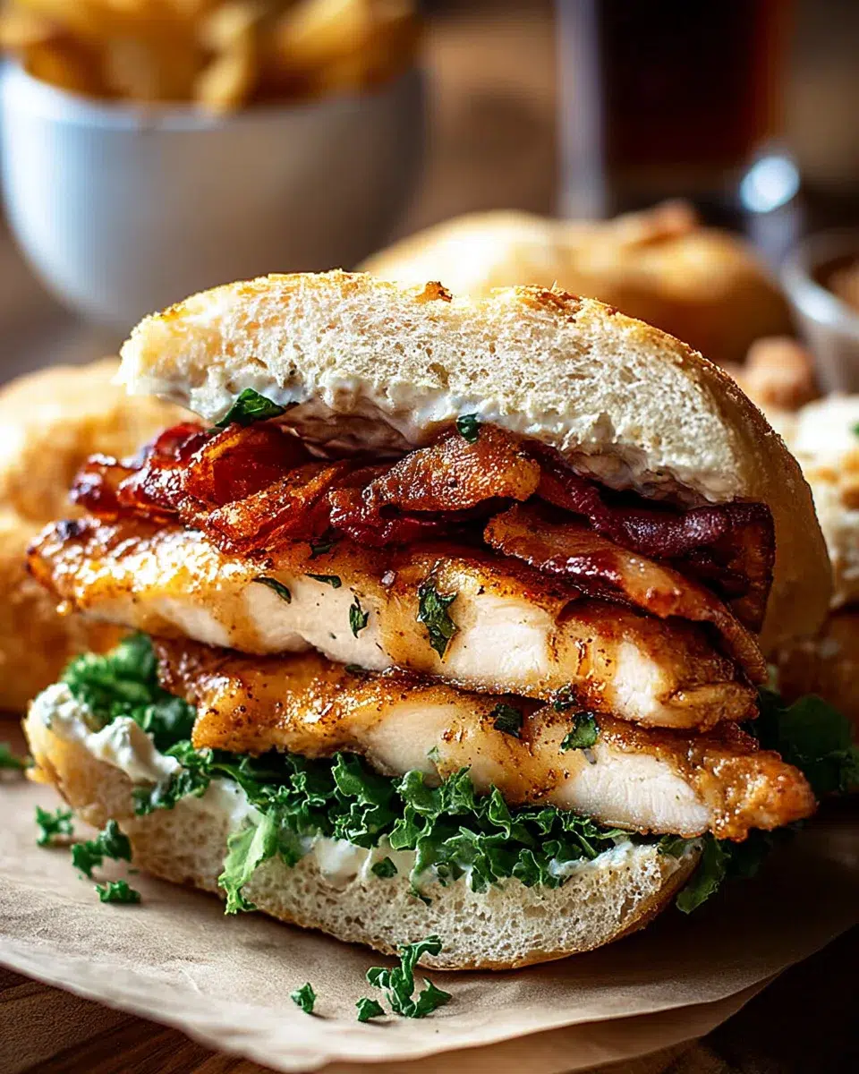 Croustillant de Poulet au Bacon et Ranch, un délice facile !
