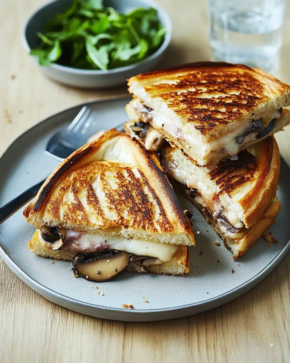 Croque-Monsieur Savoureux aux Champignons à essayer !