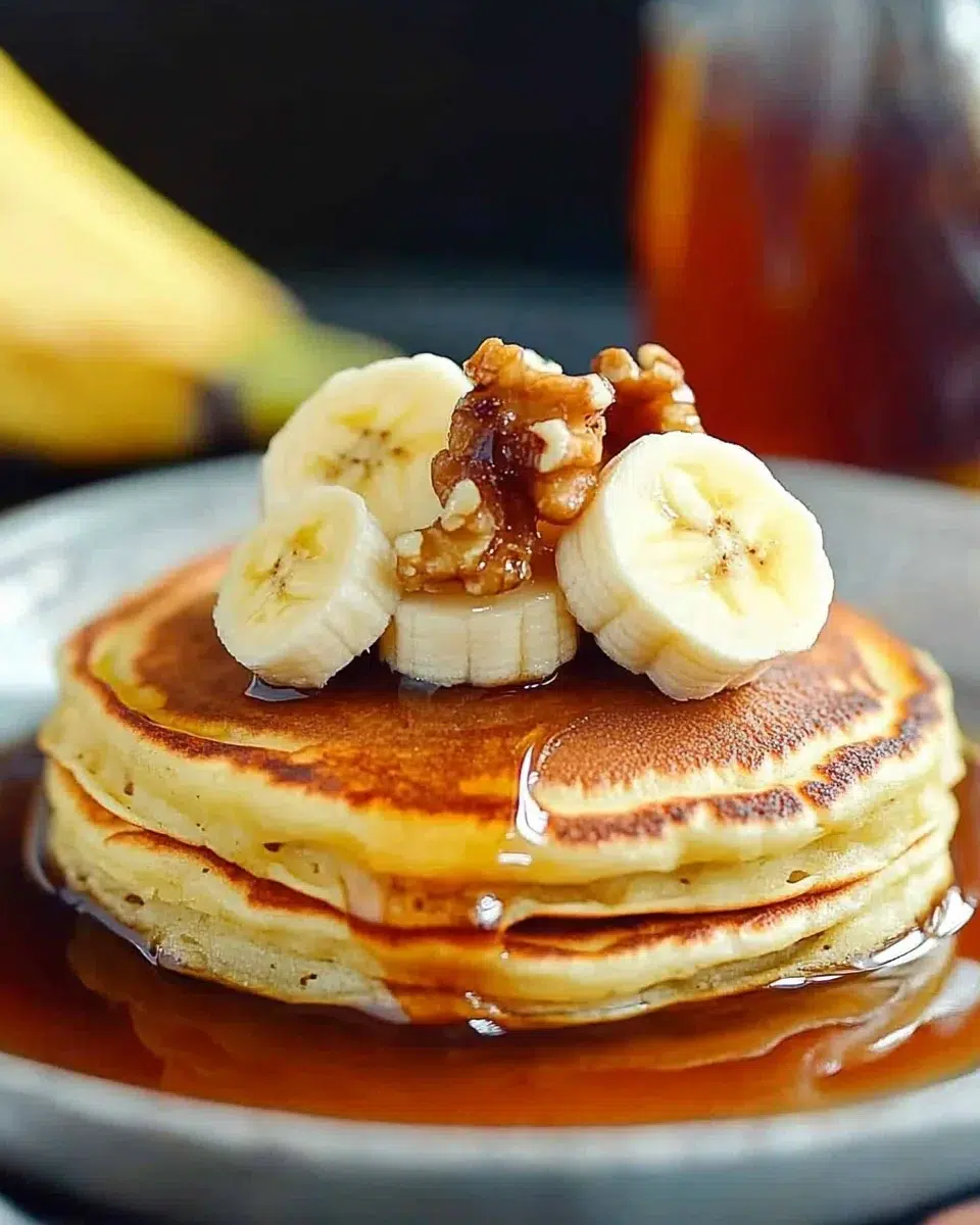 Pancakes à la Banane Moelleux : une recette irrésistible !