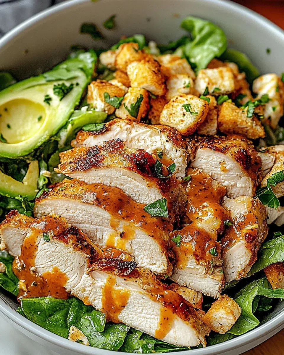 Salade César au Poulet Croustillant : découvrez la recette parfaite !