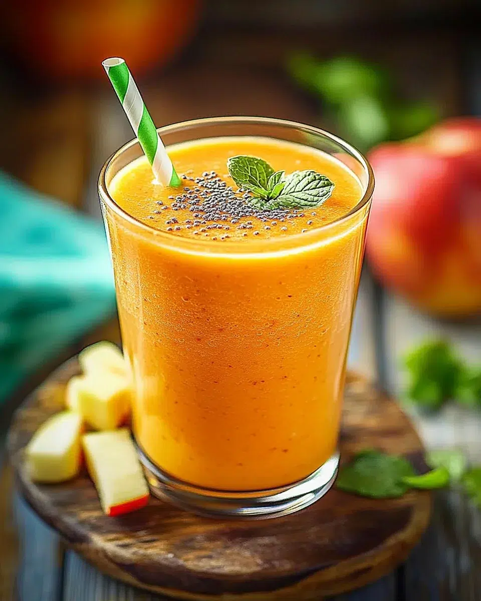 Smoothie Melon et Pomme : découvrez la recette revitalisante !