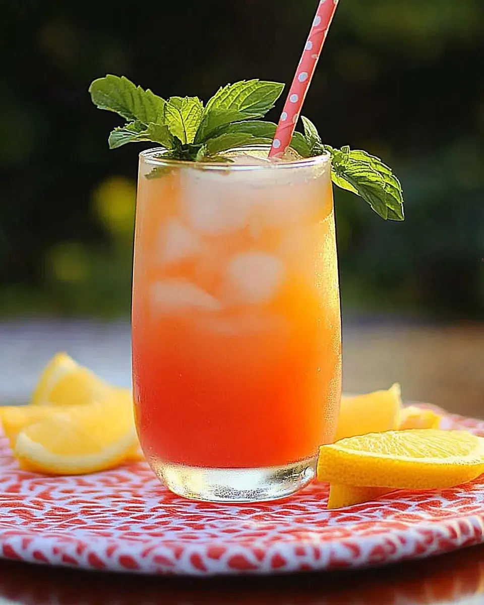 Soleil Tropical : Découvrez notre recette rafraîchissante !