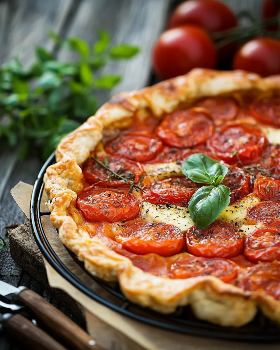 Tarte aux Tomates et Fromage de Chèvre : découvrez la recette irrésistible !