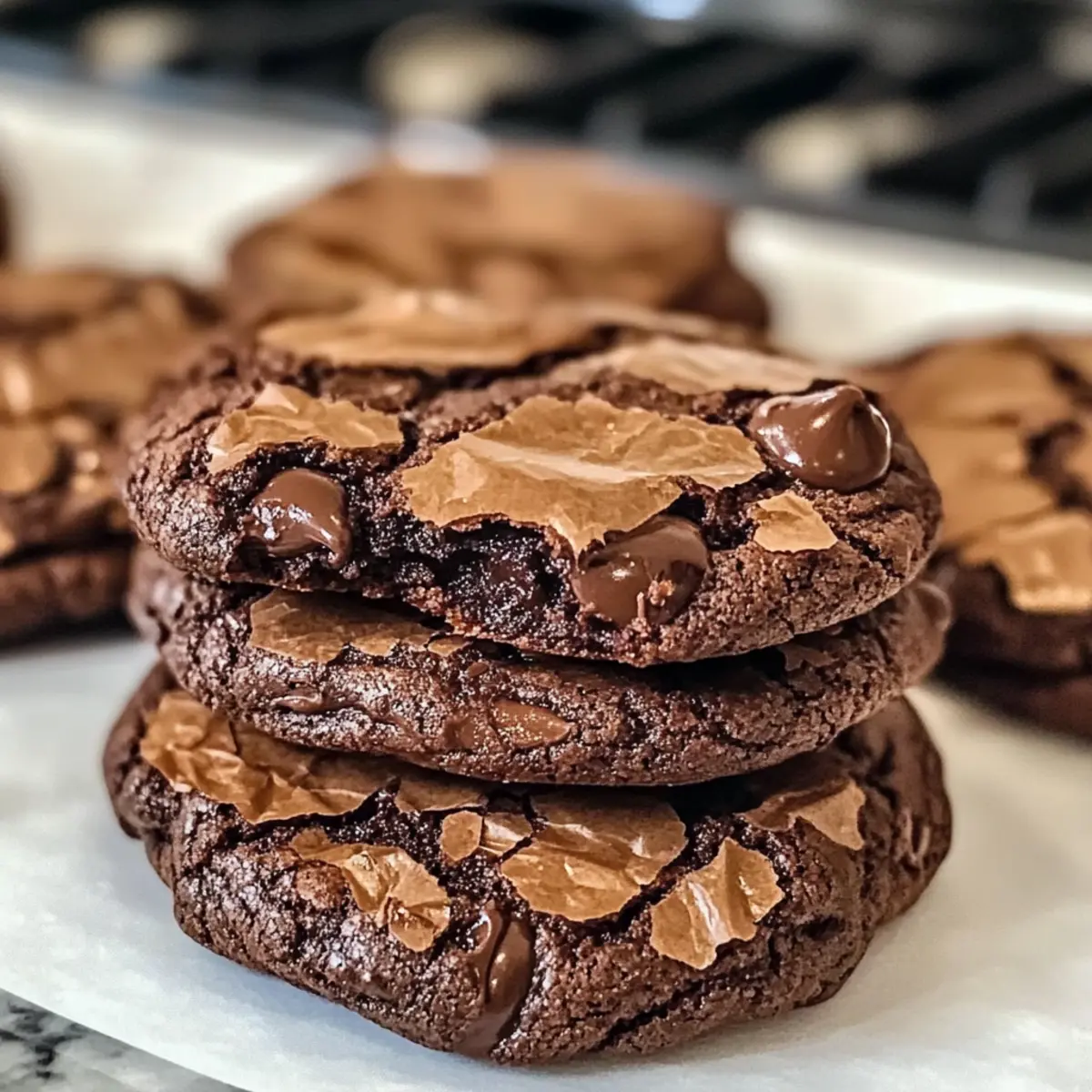 Cookies Brownies Fondants : Chocolat Fondant et Délicieux
