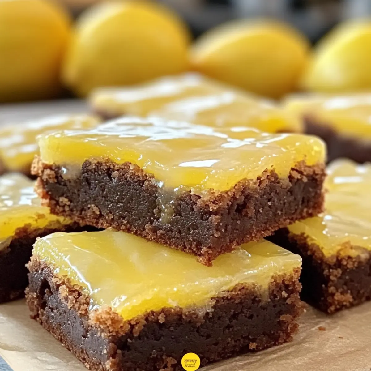 Brownies au citron irrésistibles et moelleux