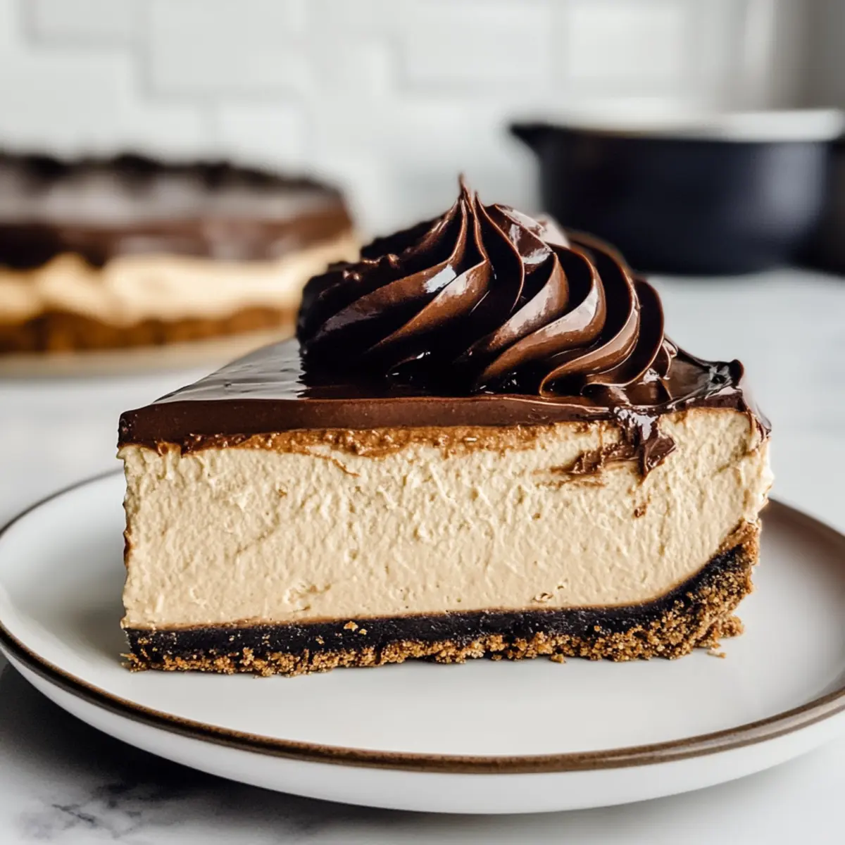 Gâteau au fromage au café irrésistible et crémeux