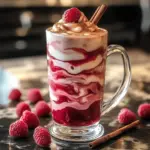 Chai glacé à la framboise et à la vanille