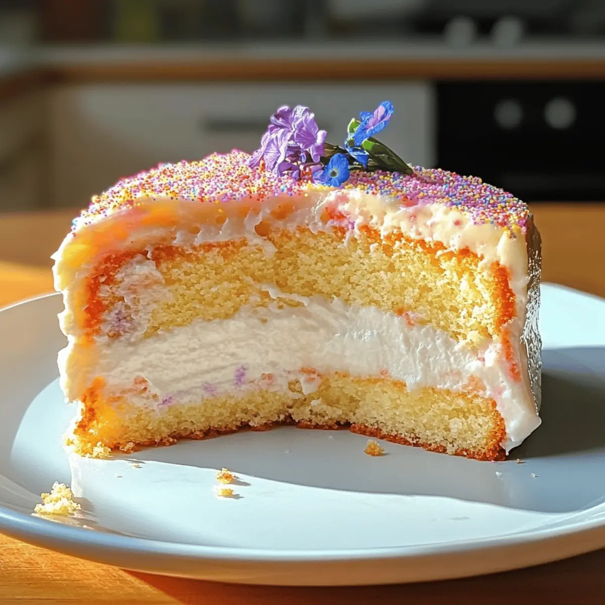 Gâteau Nuage Léger et Aéré : Un Délice Éthéré