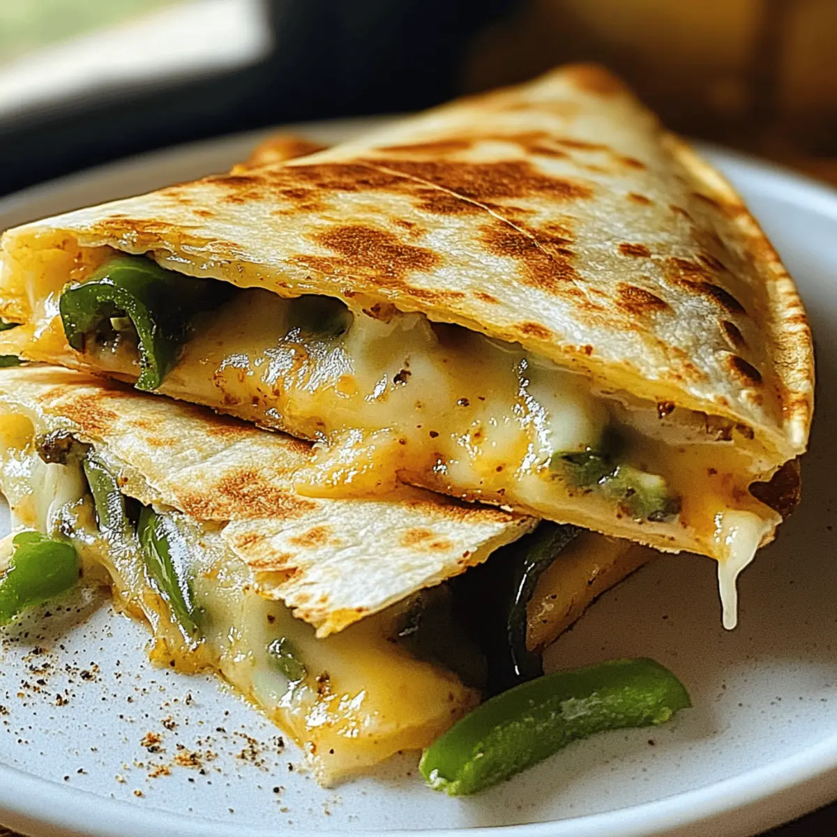 Quesadilla de chili farci : un délice réconfortant