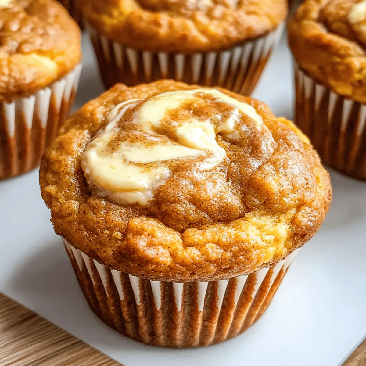 Muffins à la crème de fromage de citrouille irrésistibles