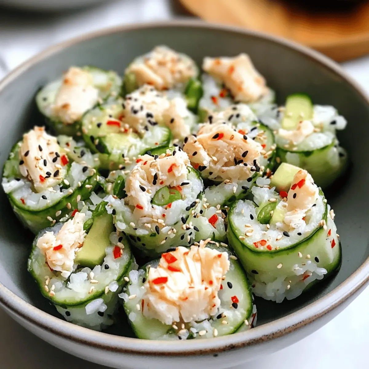 Salade de concombre Californienne facile et rafraîchissante