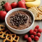 Trempette de pâte à brownie