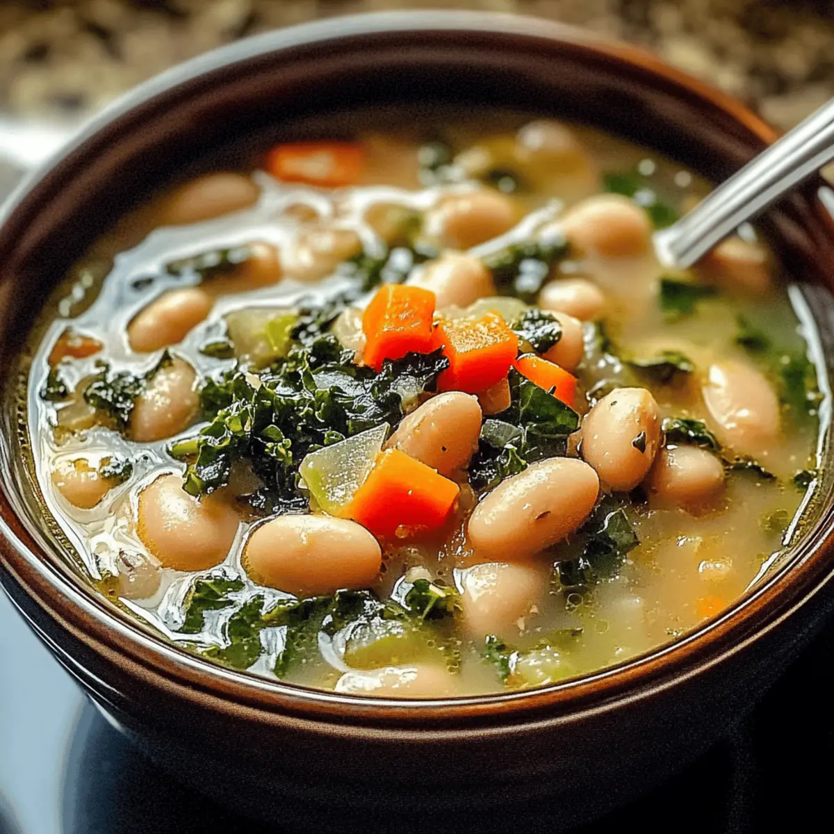 Soupe aux haricots blancs toscans réconfortante