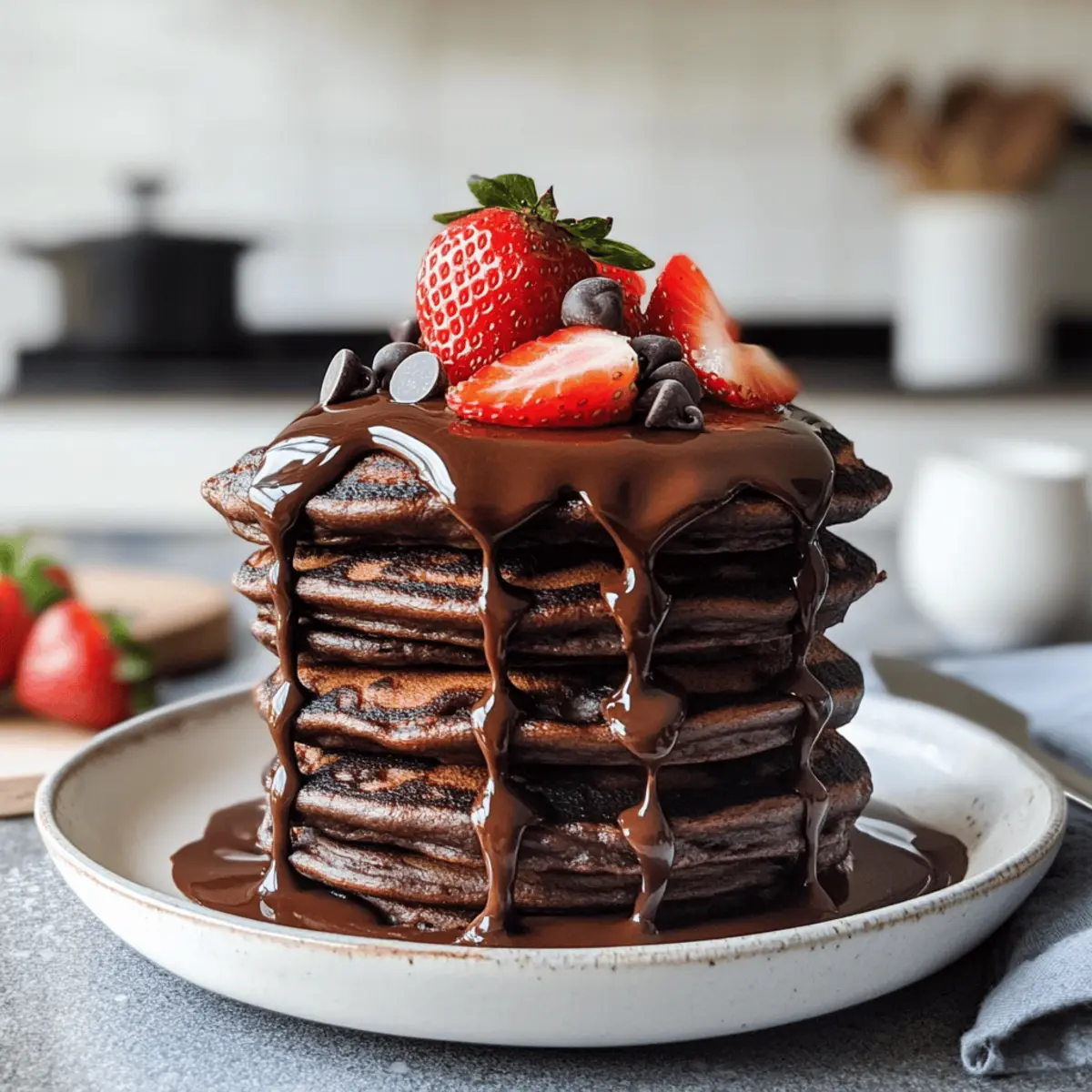 Crêpes au chocolat irrésistibles pour les gourmands