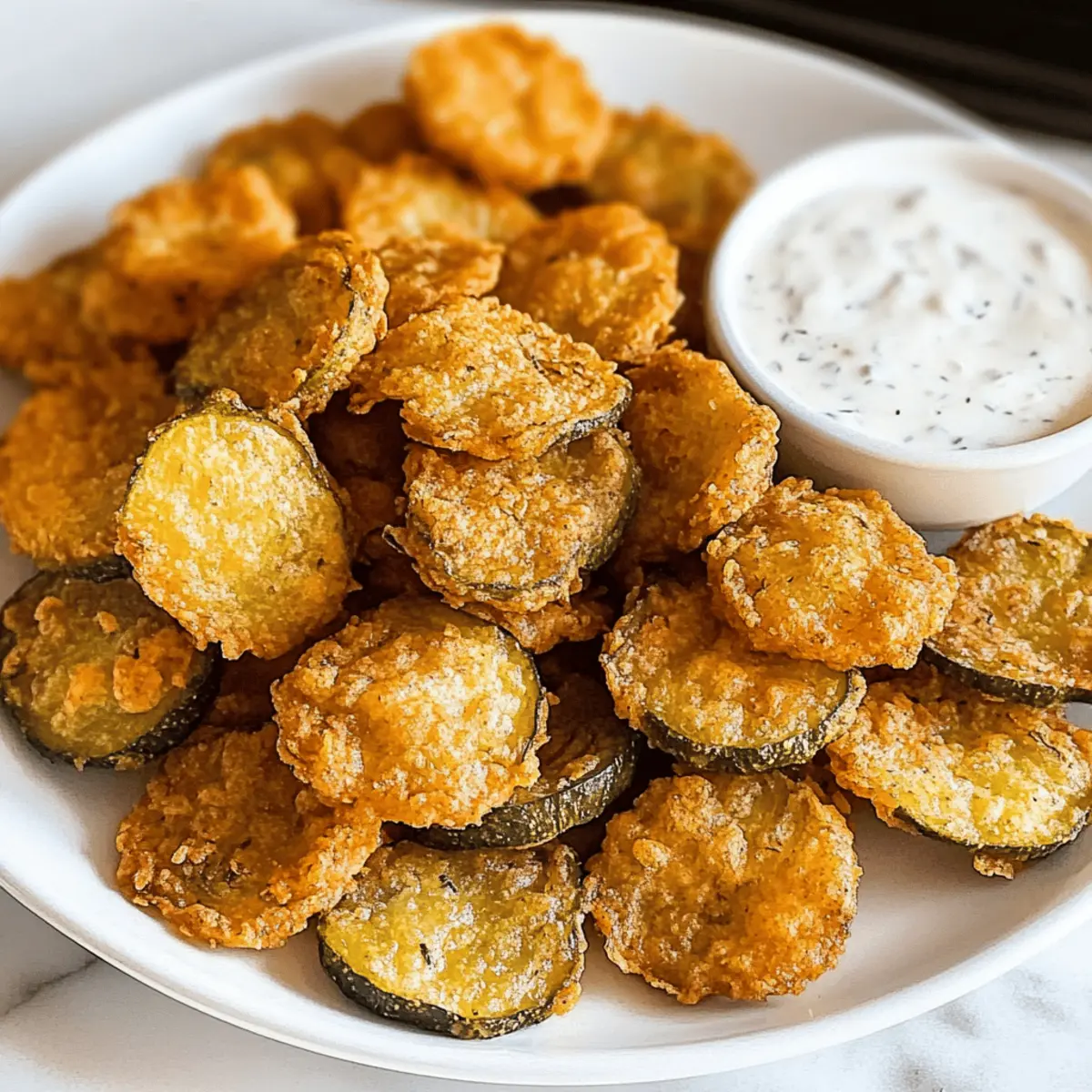 Recette de Cornichons Frits Ultra Croustillants