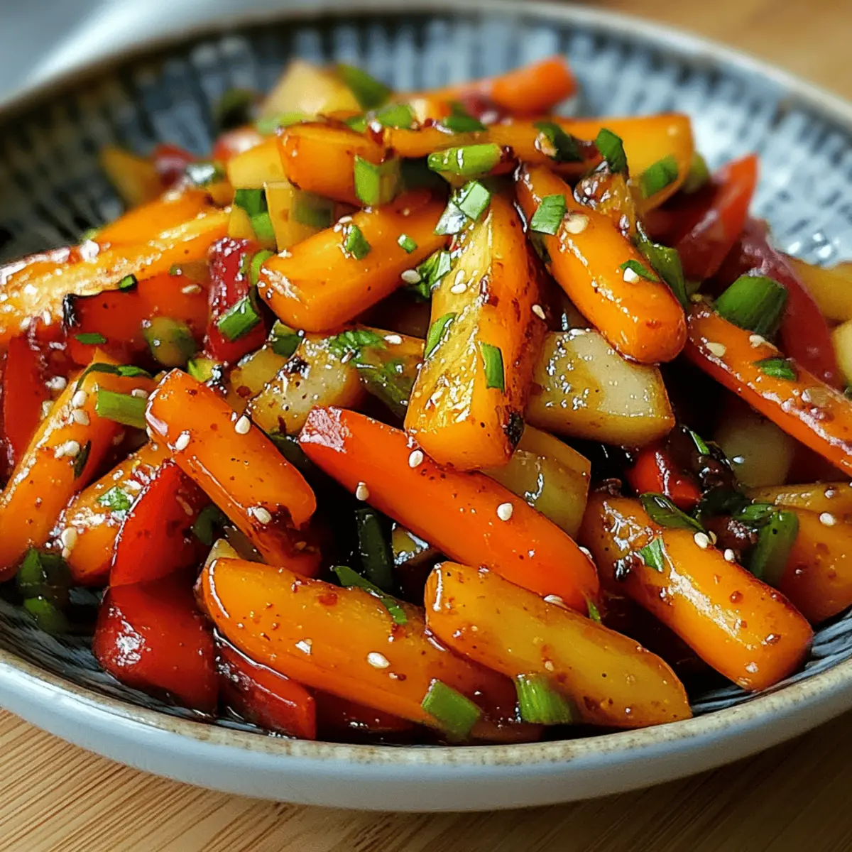 Sauté de carottes en une seule casserole facile
