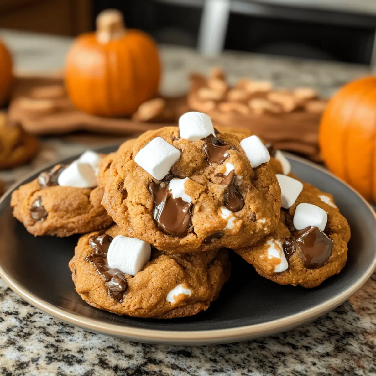 Cookies au S'mores à la citrouille irrésistibles