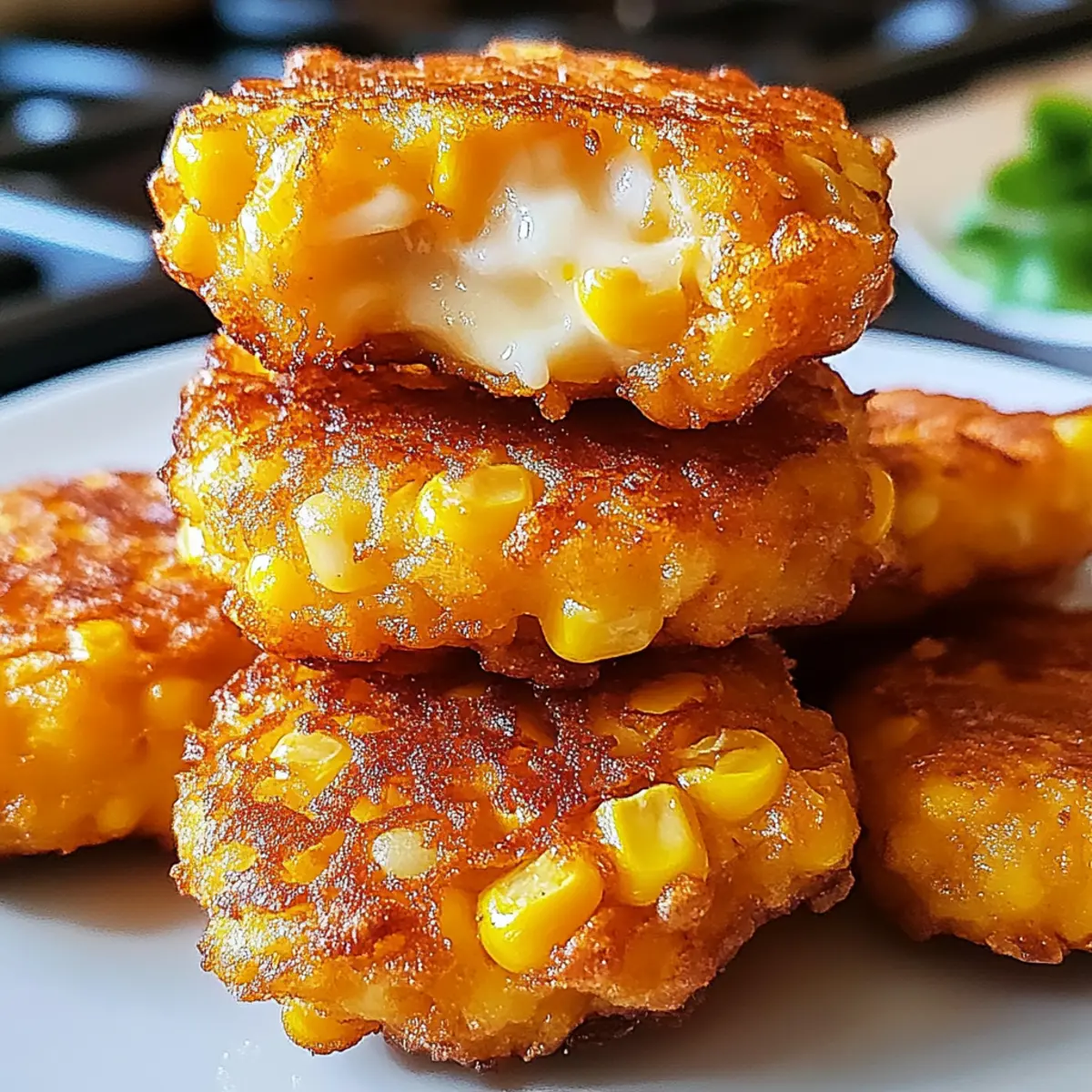Beignets de maïs au fromage croustillants et savoureux