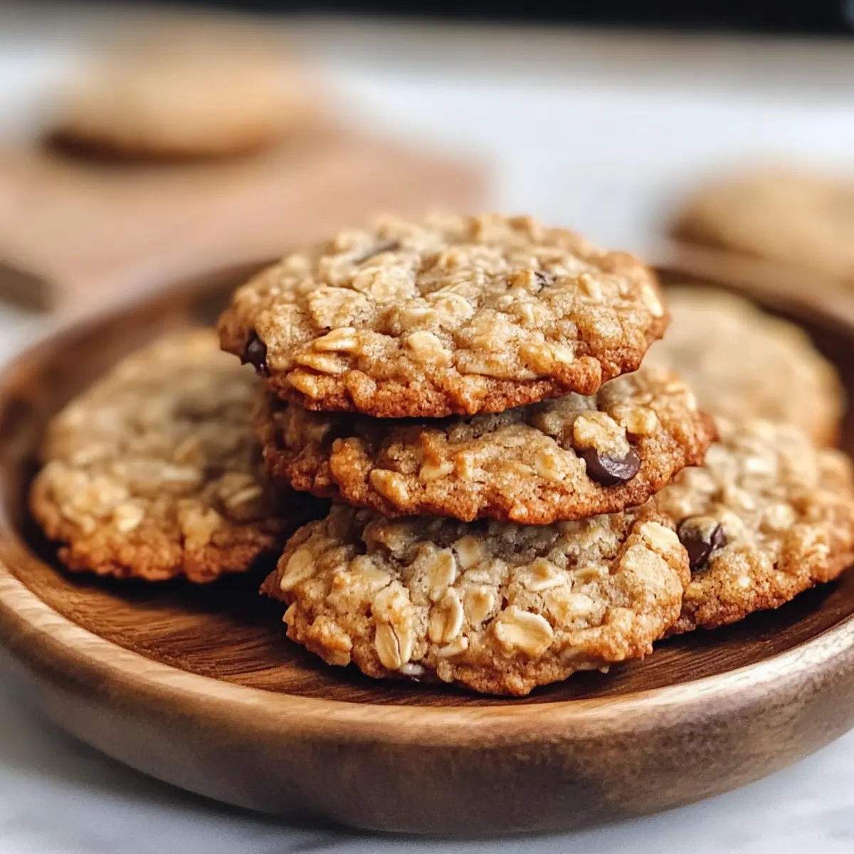 Biscuits au miel et à l'avoine moelleux et savoureux