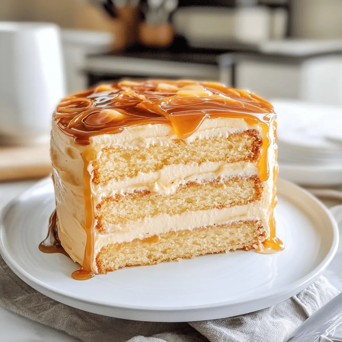 Gâteau au caramel salé : le délice irrésistible
