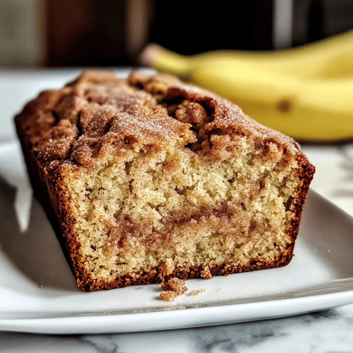 Pain aux bananes Snickerdoodle : douceur à la cannelle
