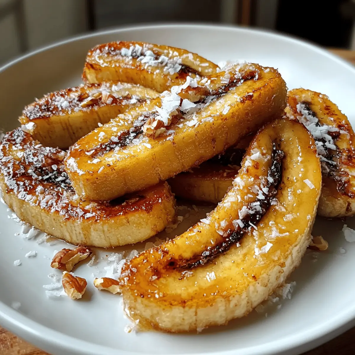 Bananes frites à l'air : gourmandise saine et rapide