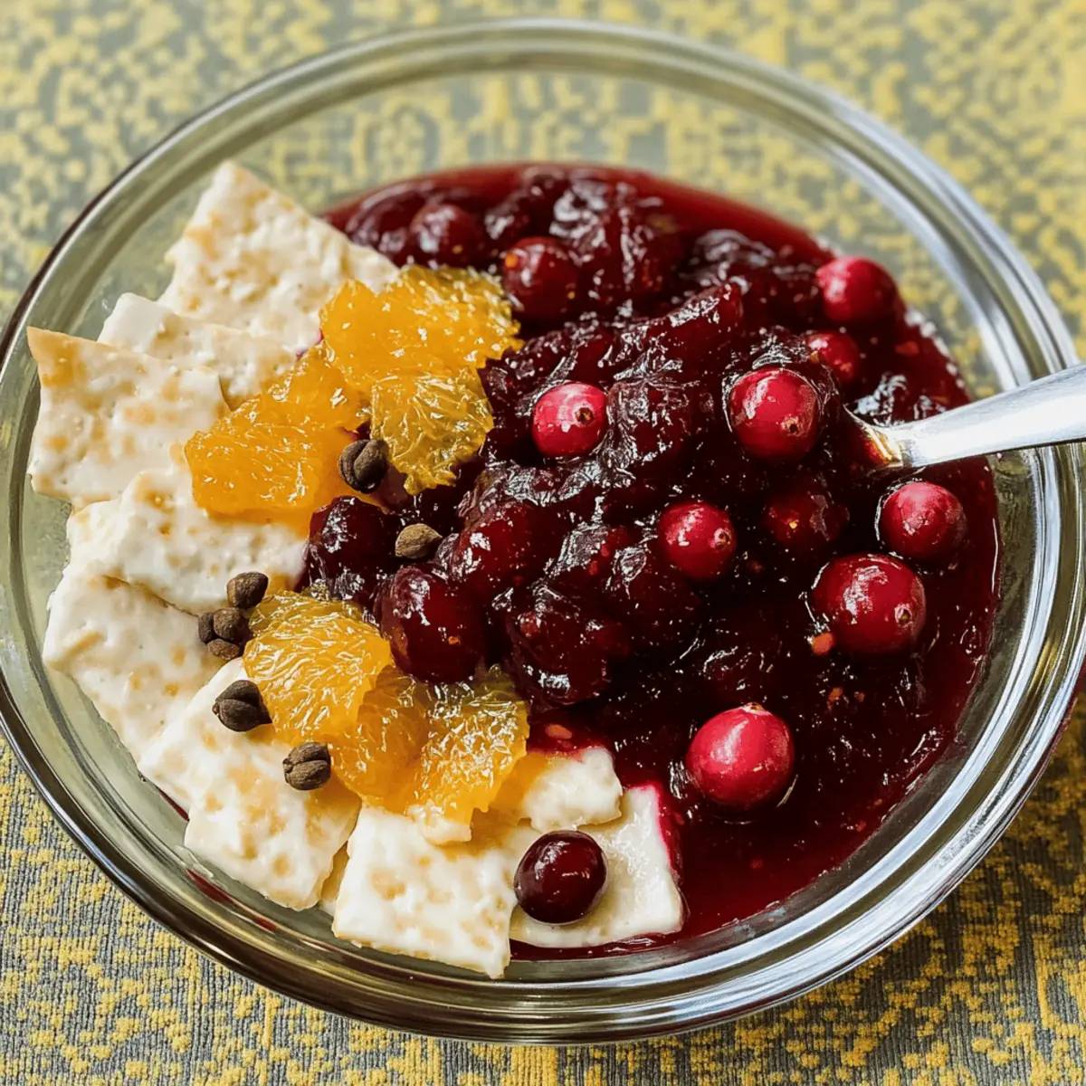 Chutney de Canneberge et d’Orange à la Maison