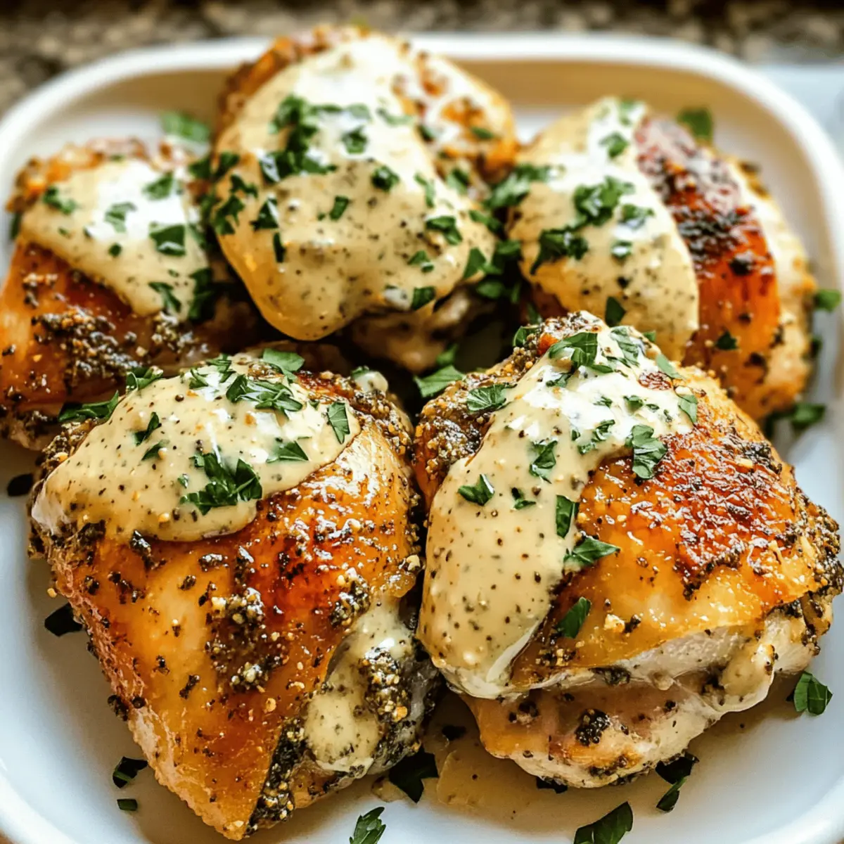 Cuisses de poulet au za’atar cuites au four savoureuses