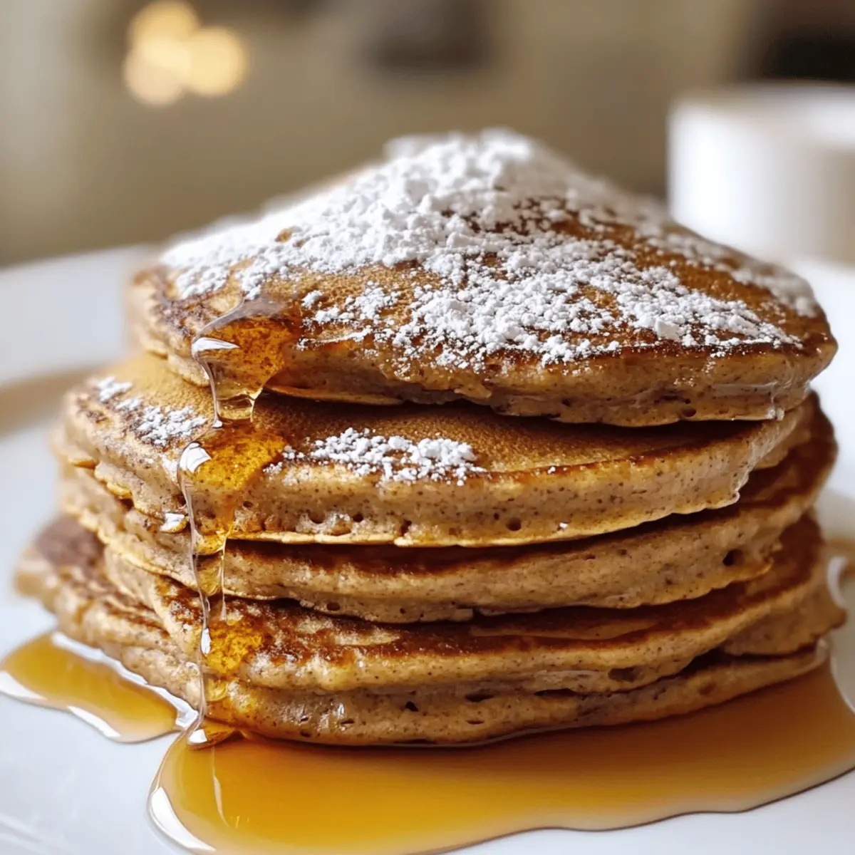 Pancakes au pain d’épice pour un brunch festif