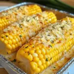 Maïs à l'ail et au parmesan