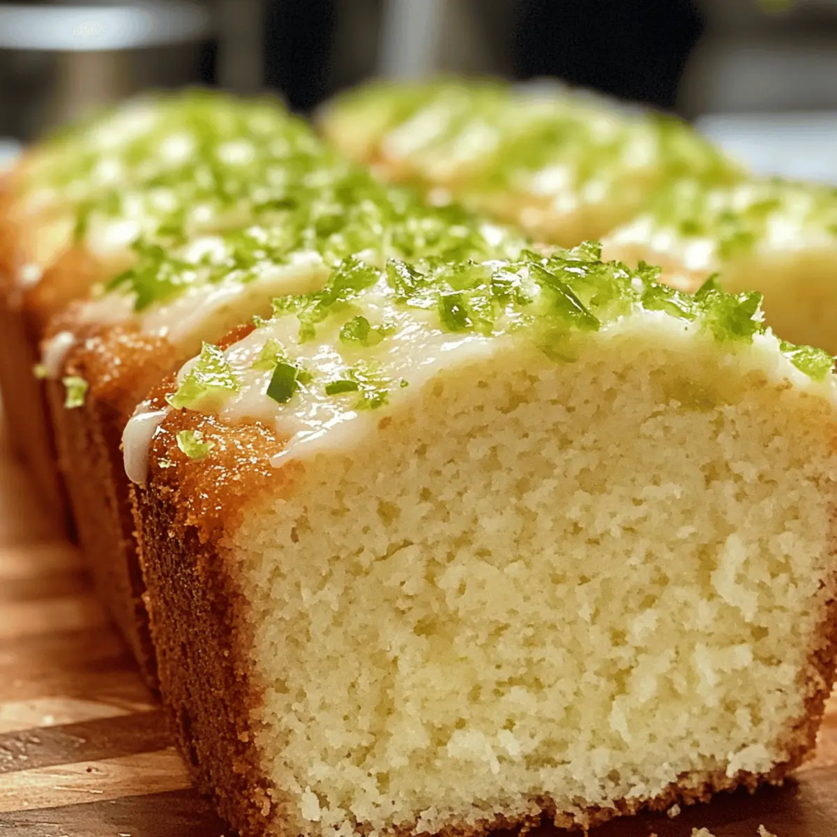 Gâteau au citron vert en livre : une douceur rafraîchissante