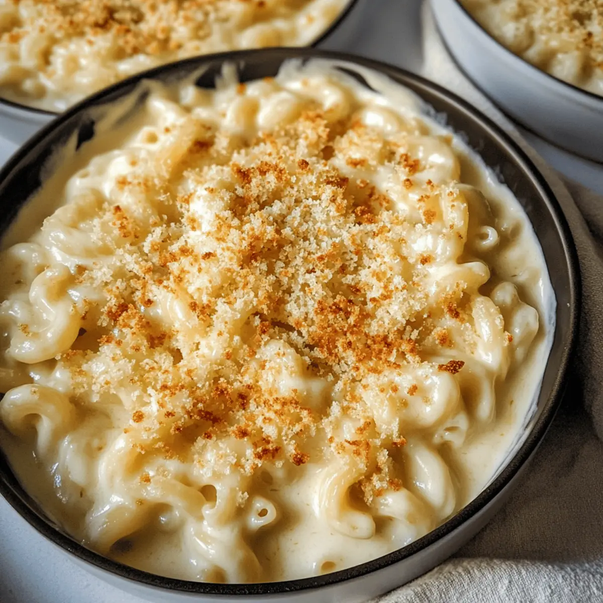 Macaroni au fromage à la poêle crémeux au cheddar blanc