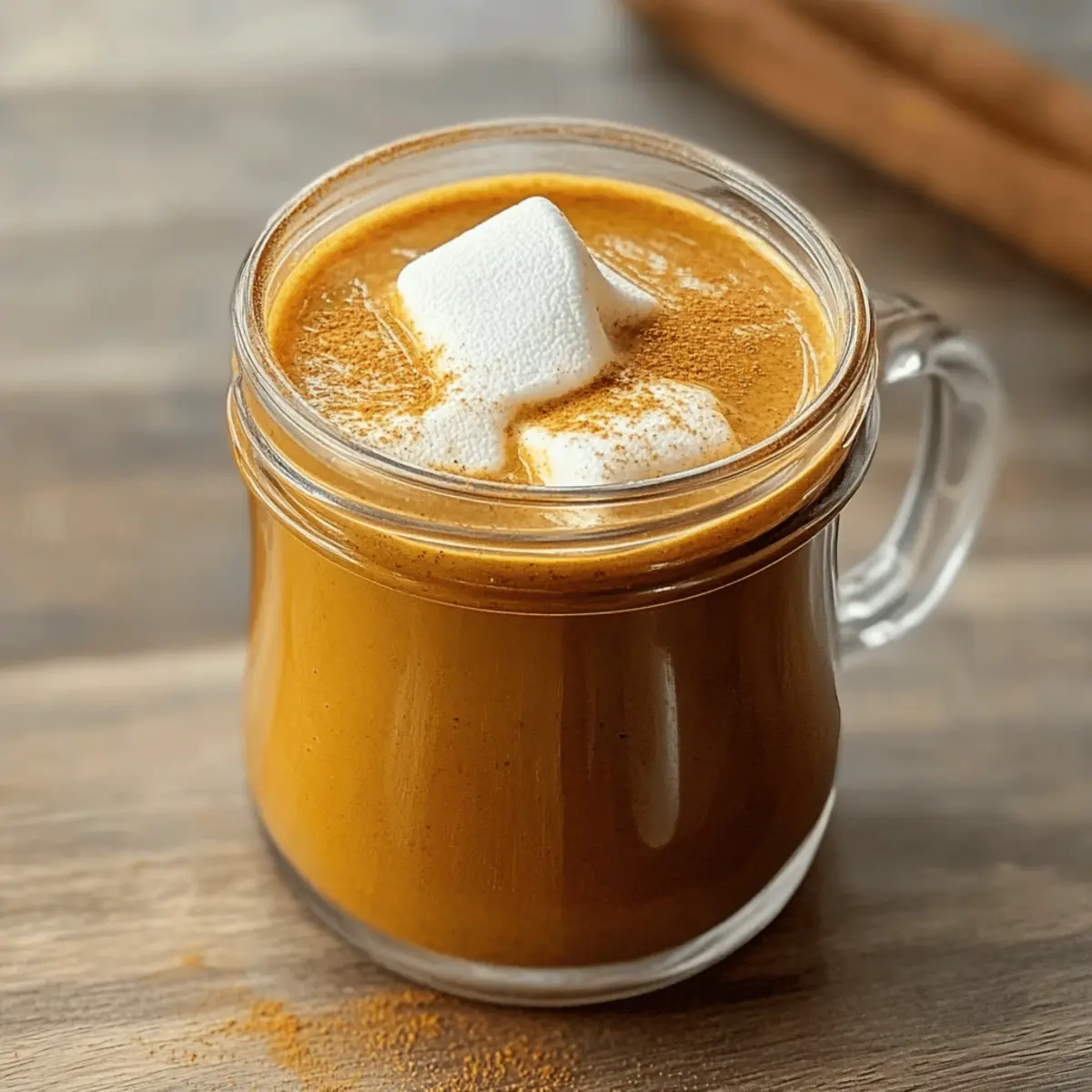 Sirop de café à la guimauve à la citrouille vanille pour l’automne