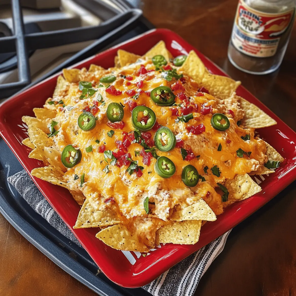 Nachos au fromage pimento Crimson Tide irrésistibles