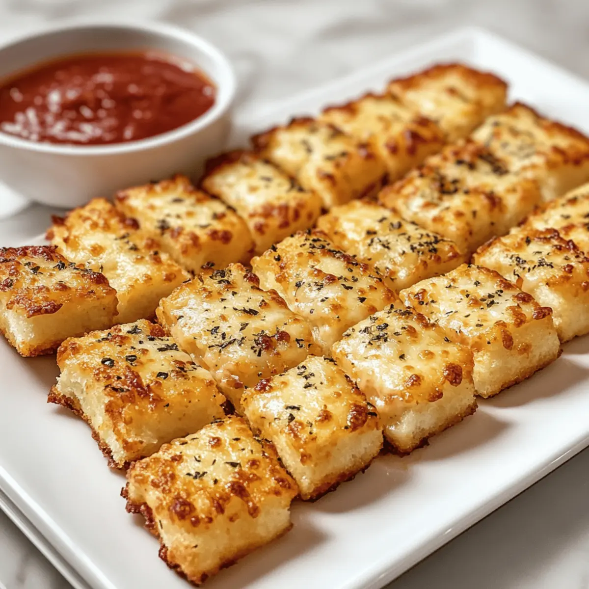 Bâtonnets de fromage Pizza Hut faits maison faciles
