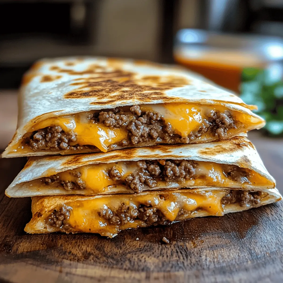 Smashburger Quesadillas: Un Dîner Rapide et Savoureux