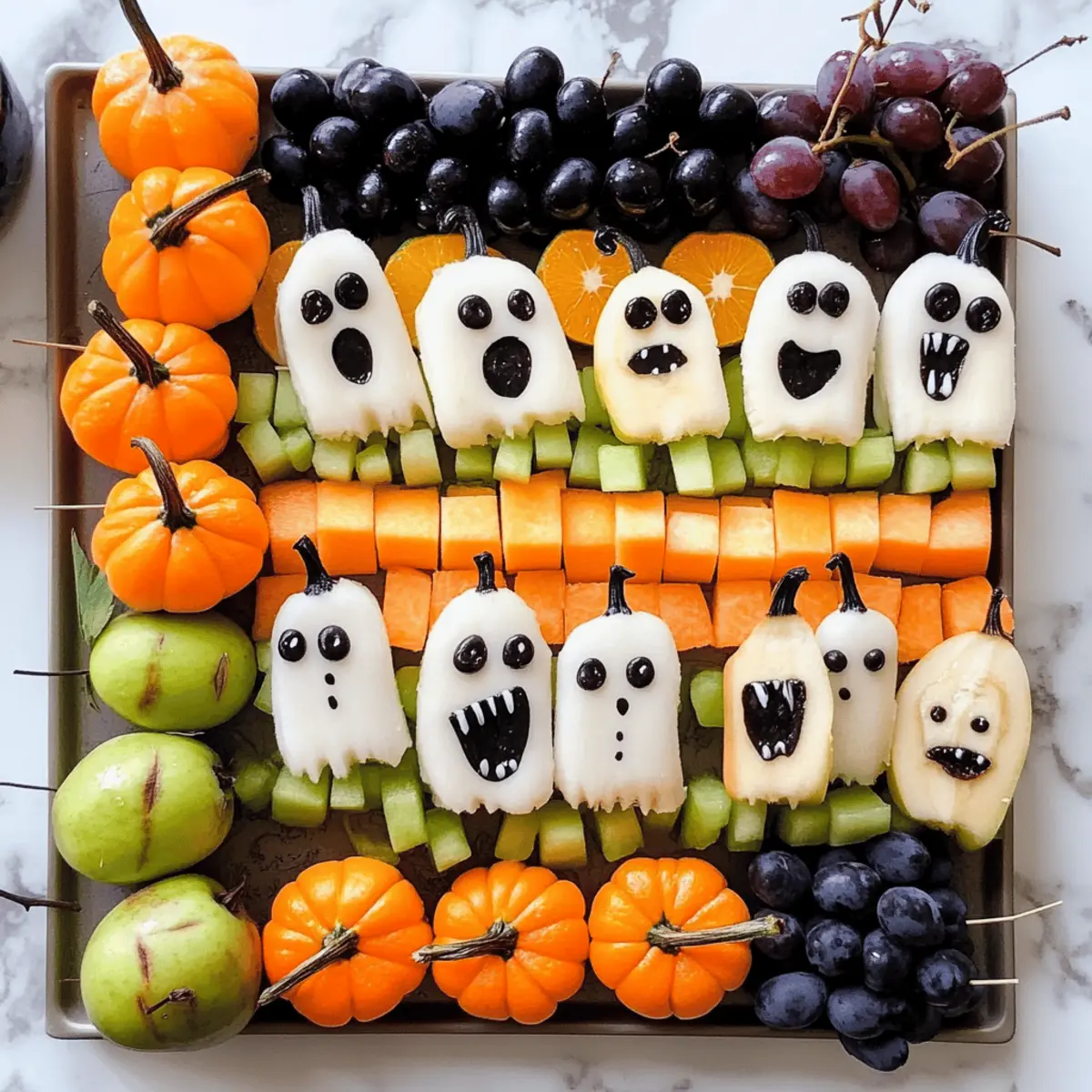 Tableau de collations d'Halloween pour enfants amusant
