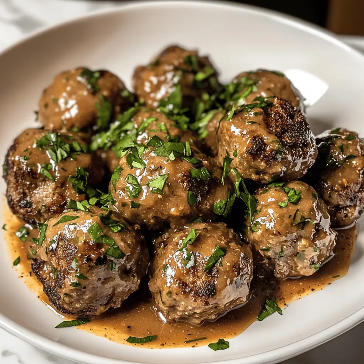 Boulettes de viande suédoises céto à tomber par terre